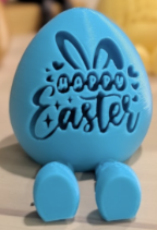 Easter Egg w/Dangling Legs