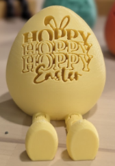 Easter Egg w/Dangling Legs