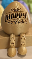 Easter Egg w/Dangling Legs