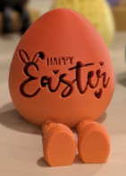 Easter Egg w/Dangling Legs
