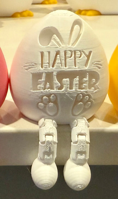 Easter Egg w/Dangling Legs