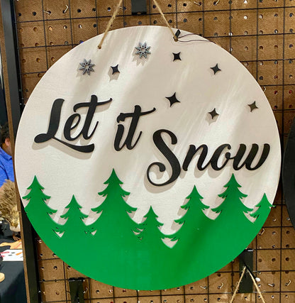 Door Sign - Christmas