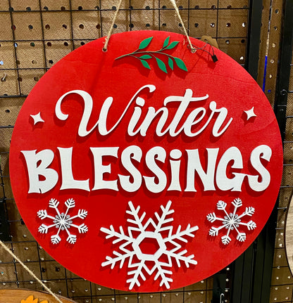 Door Sign - Christmas